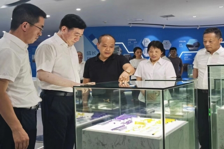 Liu Xin visited Zhejiang Fert Medical