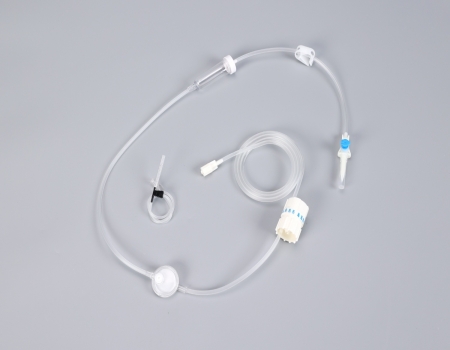 Disposable infusion set with micro controller