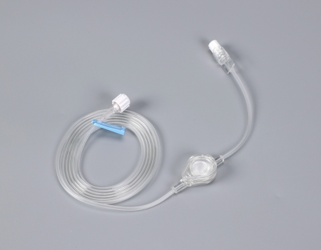 Disposable connecting tube for pump